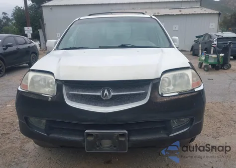 2002 Acura Mdx z USA, uszkodzony, nr VIN 2HNYD18832H532696